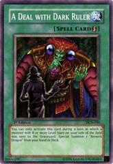 A Deal with Dark Ruler [1st Edition] DCR-030 YuGiOh Dark Crisis Prices