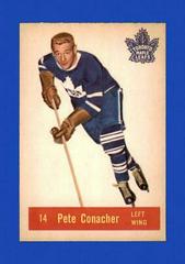 Pete Conacher #14 Hockey Cards 1957 Parkhurst Prices