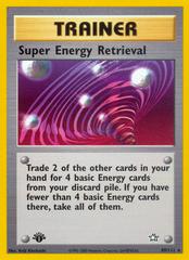 Super Energy Retrieval [1st Edition] Pokemon Neo Genesis Prices