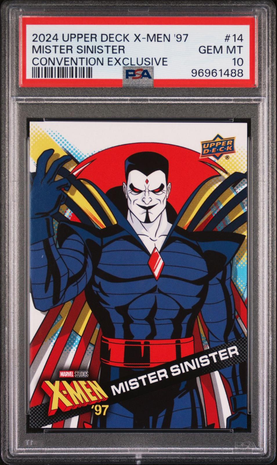 Mister Sinister #14 2024 Upper Deck X-Men '97 SDCC