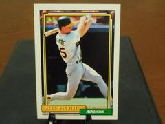 Mark McGwire Baseball Cards 1992 Topps Prices
