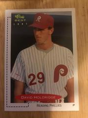 David Holdridge Baseball Cards 1991 Classic Best Prices