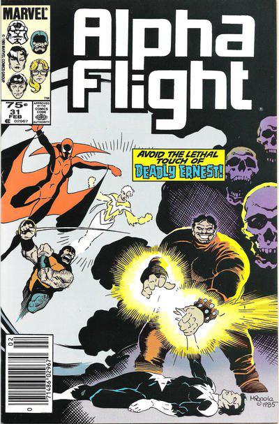 Alpha Flight [Newsstand] #31 (1986) Comic Books Alpha Flight