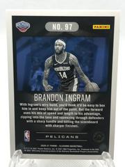 Back Of Card | Brandon Ingram Basketball Cards 2020 Panini Illusions