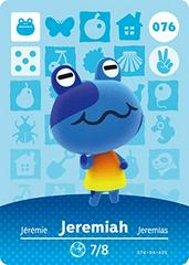 Jeremiah #076 [Animal Crossing Series 1] Amiibo Cards Prices
