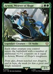 Arwen, Weaver of Hope Magic Lord of the Rings Commander Prices