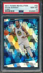 Kevin Durant [Cubic] #22 Basketball Cards 2017 Panini Revolution Prices