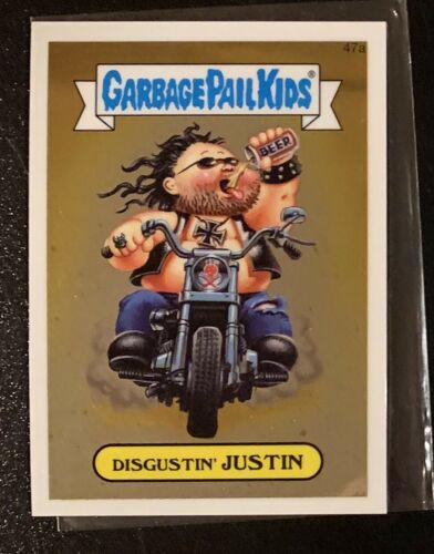 Disgustin' JUSTIN #47a 2014 Garbage Pail Kids Chrome