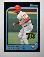 Wendell Magee Jr #114 Baseball Cards 1997 Bowman Prices