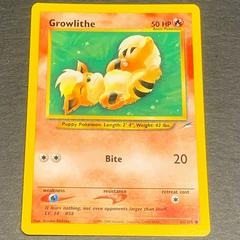 Growlithe #68 Prices | Pokemon Neo Destiny | Pokemon Cards