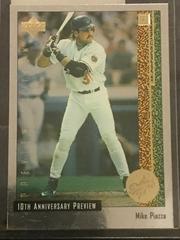 Mike Piazza #14 of 60 Baseball Cards 1998 Upper Deck 10th Anniversary Preview Prices