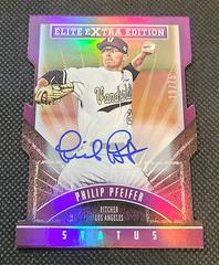Philip Pfeifer[Status Purple Die-Cut Autograph] #102 Baseball Cards 2015 Panini Elite Extra Edition Prices