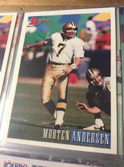 Morten Andersen Football Cards 1993 Bowman Prices