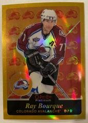 Ray Bourque [Rainbow Gold] #R8 Hockey Cards 2015 O-Pee-Chee Platinum Retro Prices