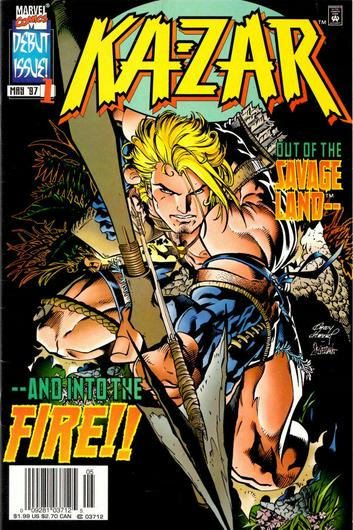 Ka-Zar [Newsstand] #1 (1997) Cover Art