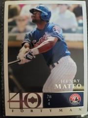 Henry Mateo #539 Baseball Cards 2003 Upper Deck 40 Man Prices