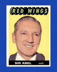 Sid Abel Hockey Cards 1965 Topps Prices
