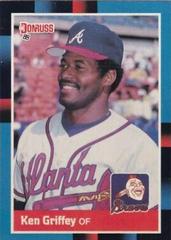 Ken Griffey Baseball Cards 1988 Donruss Prices