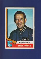 Emile Francis Hockey Cards 1974 O-Pee-Chee Prices