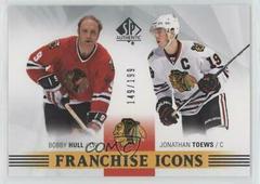 Bobby Hull, Jonathan Toews Hockey Cards 2015 SP Authentic Prices