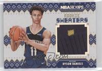 Dyson Daniels #RS-DD Basketball Cards 2022 Panini Hoops Rookie Sweaters Prices