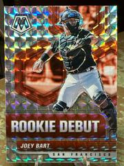 Joey Bart [Mosaic] Baseball Cards 2021 Panini Mosaic Rookie Debut Prices