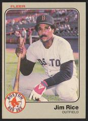 Jim Rice Baseball Cards 1983 Fleer Prices