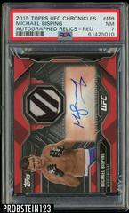 Michael Bisping [Red] #CA-MB Ufc Cards 2015 Topps UFC Chronicles Autographs Prices