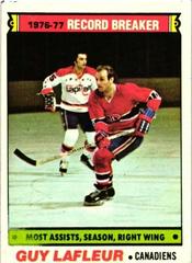 Guy Lafleur [Record Breaker] Hockey Cards 1977 Topps Prices