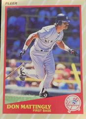 Don Mattingly #29 Baseball Cards 1989 Fleer Superstars Prices