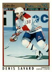 Denis Savard #71 Hockey Cards 1991 O-Pee-Chee Premier Prices