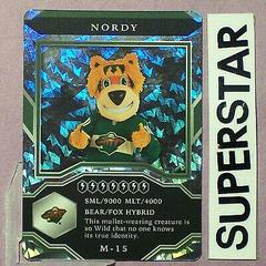 Nordy [Sparkle] #M-15 Hockey Cards 2021 Upper Deck MVP Mascots Gaming Prices
