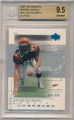 Justin Smith Football Cards 2001 Upper Deck Graded Prices