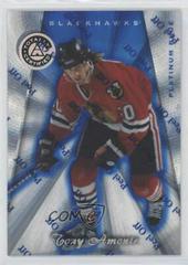 Tony Amonte [Platinum Blue] Hockey Cards 1997 Pinnacle Totally Certified Prices