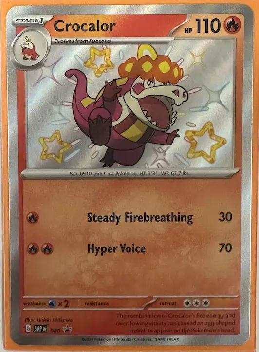 Crocalor #80 Pokemon Promo