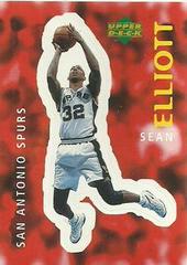 Sean Elliott Basketball Cards 1997 Collector's Choice International European Stickers Prices