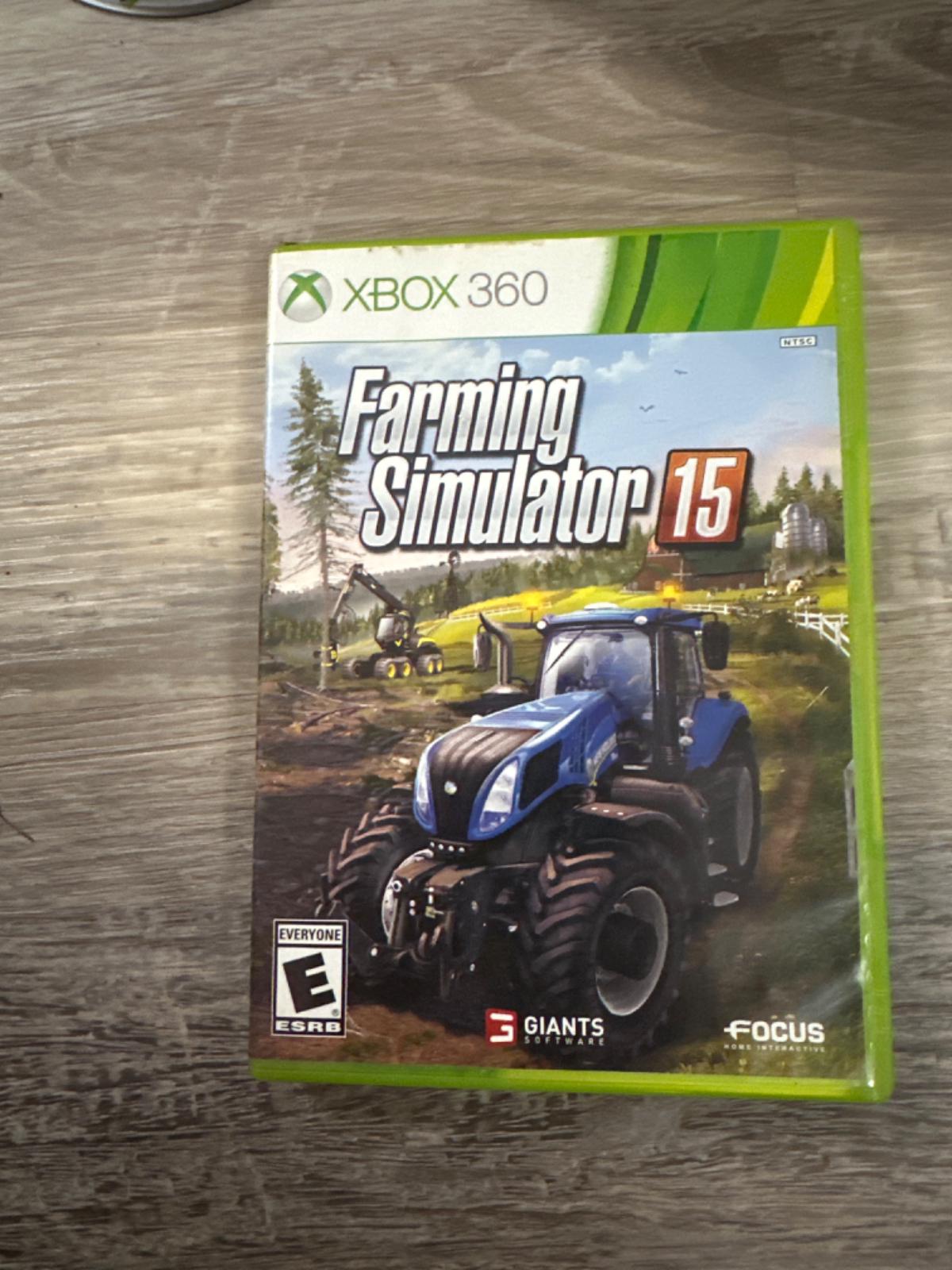 Farming Simulator 15 Item And Box Only Xbox 360 6100