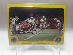 Super Bowl XII Football Cards 1978 Fleer Team Action Prices