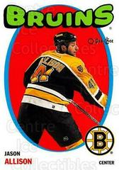 Jason Allison [Heritage] Hockey Cards 2001 O Pee Chee Prices