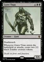 Grave Titan #129 Magic Murders at Karlov Manor Commander Prices