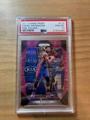 Andre Drummond [Pink Pulsar] Basketball Cards 2017 Panini Prizm Prices