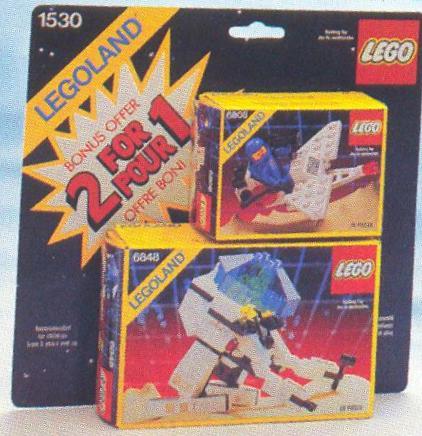 Space 2 for 1 Bonus Offer #1530 LEGO Value Packs