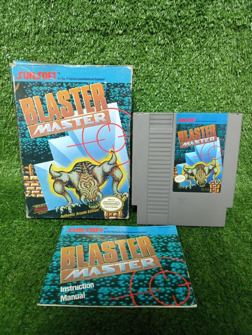 Blaster Master | Item, Box, And Manual | NES