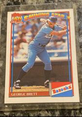 George Brett #10 Baseball Cards 1991 Bazooka Prices