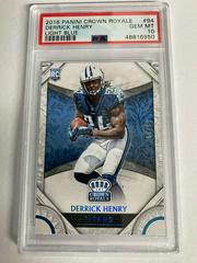 Derrick Henry [Light Blue] Football Cards 2016 Panini Crown Royale Prices
