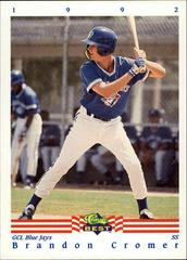 Brandon Cromer #416 Baseball Cards 1992 Classic Best Prices