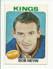 Bob Nevin #123 Hockey Cards 1975 O-Pee-Chee Prices