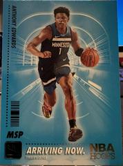 Anthony Edwards [Winter] #SS-19 Basketball Cards 2020 Panini Hoops Arriving Now Prices