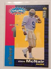 Steve McNair [Crash the Gamesilver] Football Cards 1995 Collector's Choice Crash the Game Prices