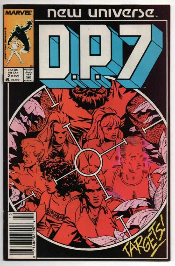 D.P. 7 [Newsstand] #2 (1986) Comic Books DP7